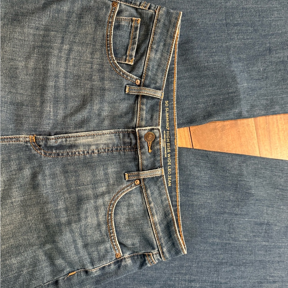 Chico’s High Rise Wide Leg Jeans - Picture 6 of 10